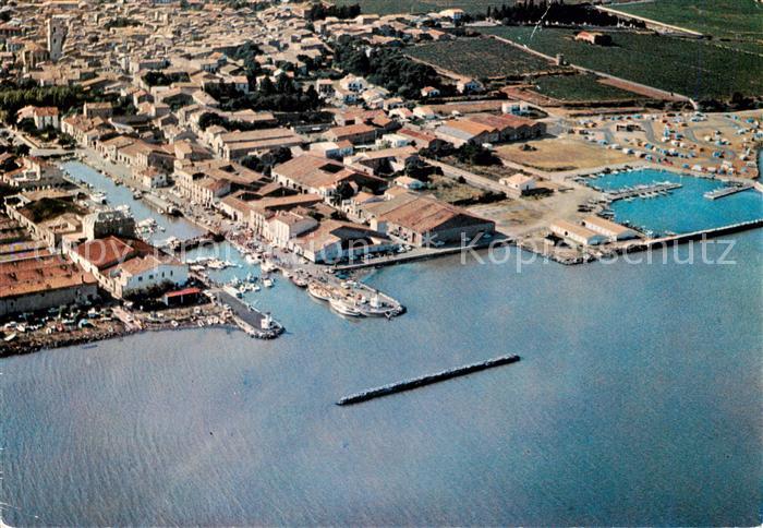 Marseillan  34 Herault Occitanie Vue aerienne du Port