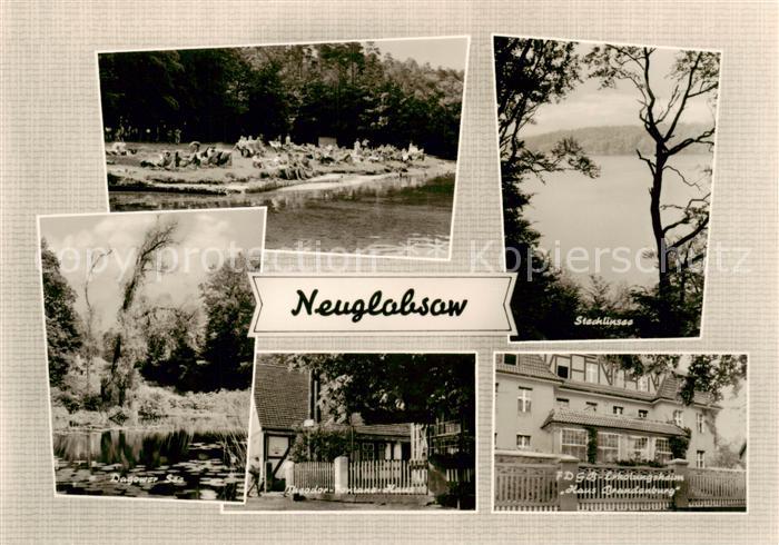 Neuglobsow Stechlin Strandbad Stechlinsee Dagower See Theodor Fontane Haus FDGB