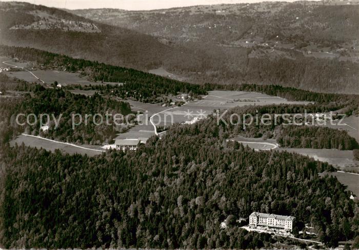Magglingen Eidg Turn und Sportschule Fliegeraufnahme