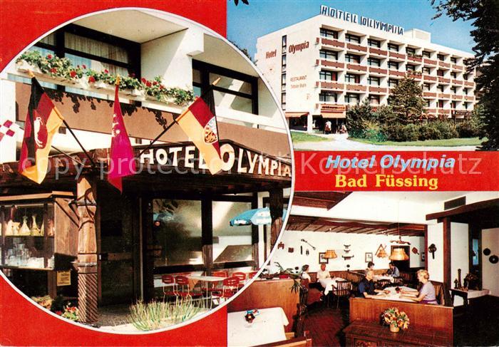 Bad Fuessing Hotel Olympia Gastraum Terrasse