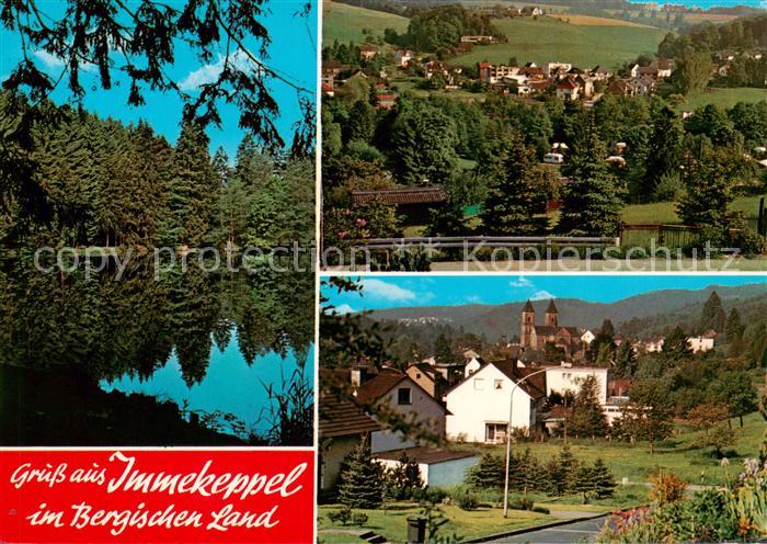 Immekeppel Seepartie Panorama Ortsansicht