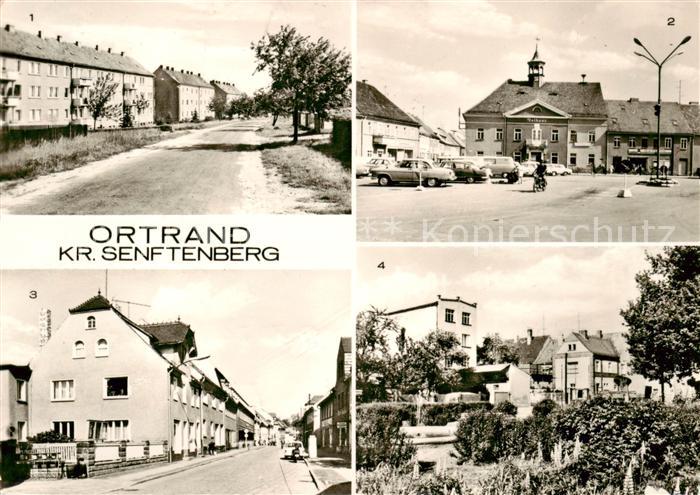 Ortrand Neubauten Altmarkt Rathaus Bahnhofstrasse Platz der Thaelmann Pioniere