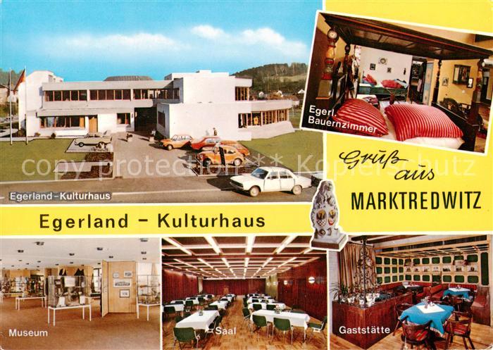 Marktredwitz Egerland Kulturhaus Egerlaender Bauernzimmer Museum Saal Gaststaett