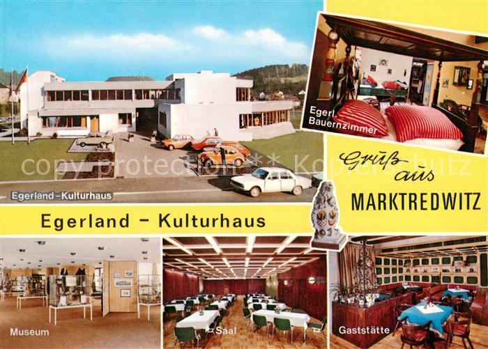 Marktredwitz Egerland Kulturhaus Egerlaender Bauernzimmer Museum Saal Gaststaett
