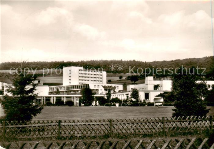 Bad Soden-Salmuenster Staedt Kurmittelhaus mit Knappschafts Sanatorium