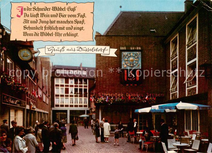 DuessELDORF  CITY Schneider Wibbel Gasse