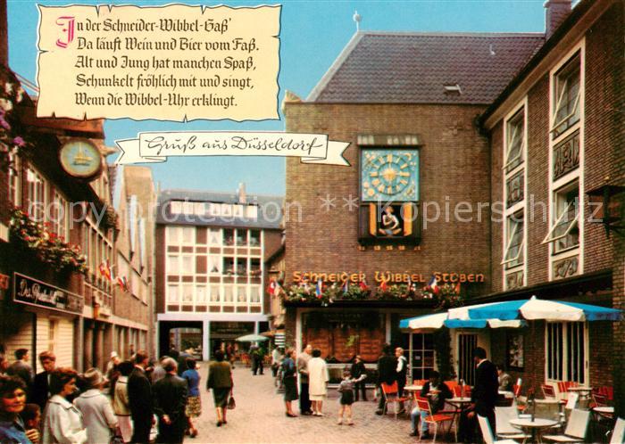 DuessELDORF  CITY Schneider Wibbel Gasse