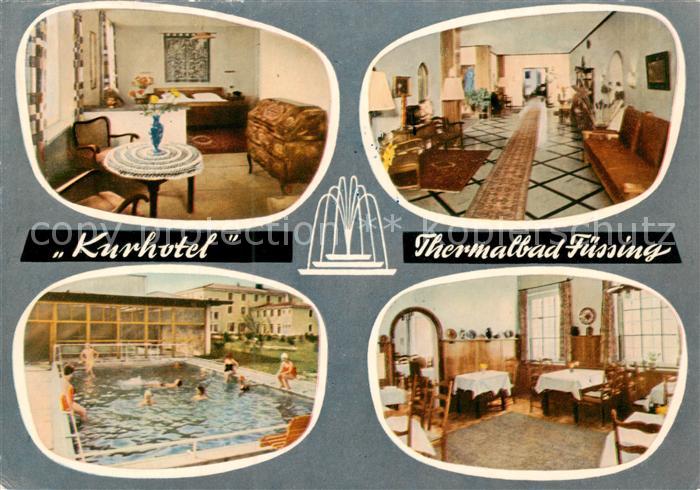 Bad Fuessing Kurhotel Gastraeume Freibad Flur