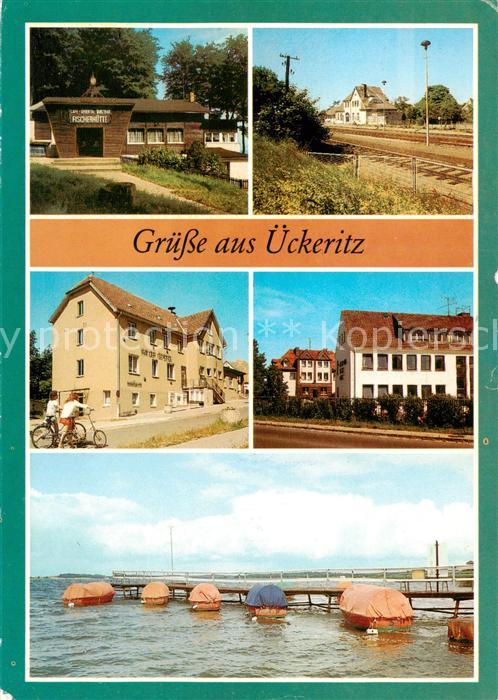 ueckeritz Ueckeritz Usedom Fischerhuette Bahnhof Rat der Gemeinde Ernst Thaelman