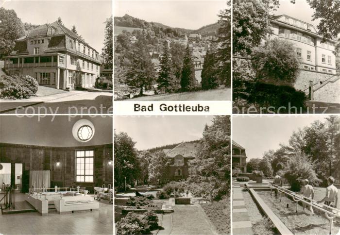 Bad Gottleuba-Berggiesshuebel Klinik Sanatorium Station 6 und 8 Kurhaus Wasserbe
