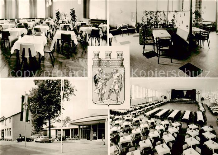 Buende Westfalen Stadthalle Veranstaltungsraum Eingang