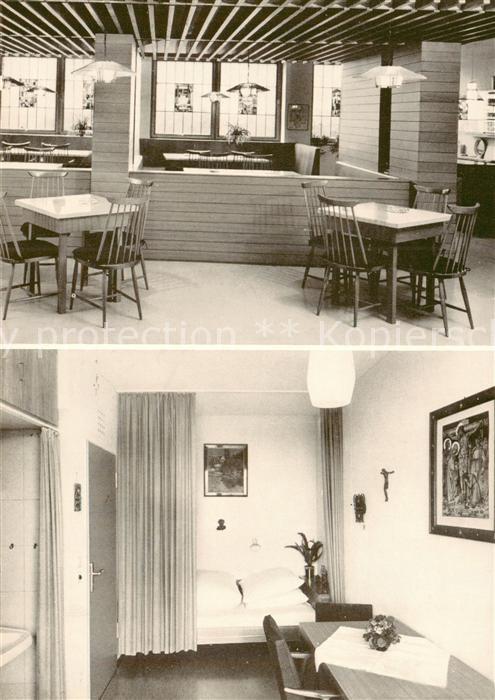 Wuerzburg Bayern Kreisalters und Pflegeheim Wein und Bierstube Zimmer im Altersh