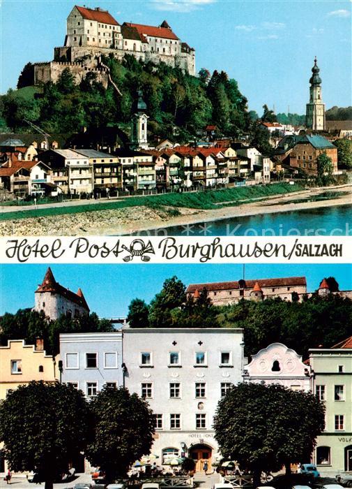 Burghausen  Salzach Oberbayern Hotel Post Restaurant Schloss