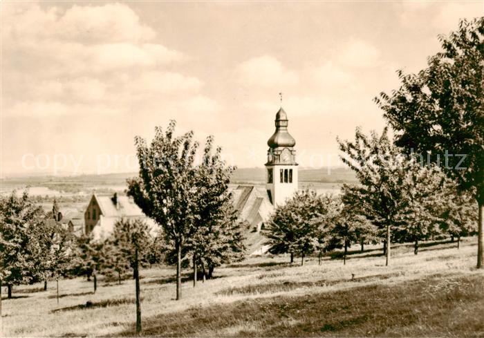 Oldisleben Panorama mit Kirche