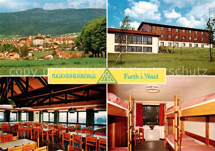 Furth Wald Panorama Jugendherberge Speisesaal Schlafraum