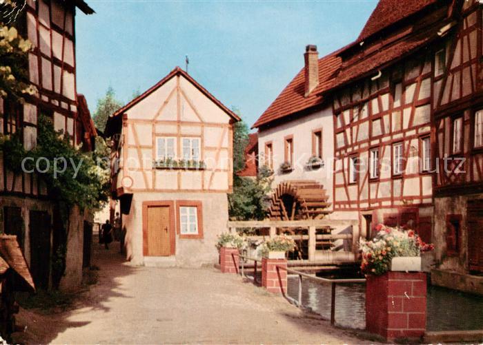 Annweiler Trifels Das Muehlrad