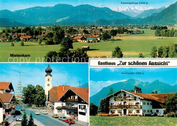 Westerbuchberg Mietenkamm Kaisergebirge Ortspartie Gasthaus Zur schoenen Aussich