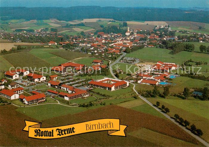 Birnbach Rottal Fliegeraufnahme mit Rottal Therme