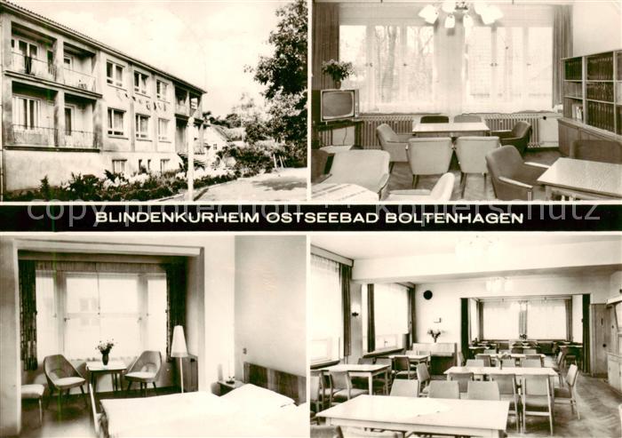 Boltenhagen Ostseebad Blindenkurheim TV und Aufenthaltsraeume