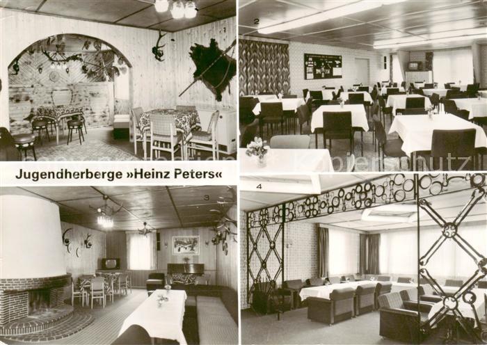 Born Darss Jugendherberge Heinz Peters Bar Speiseraum Jagdzimmer Klubraum