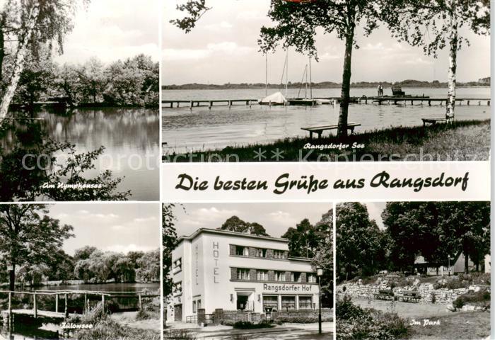 Rangsdorf Am Nymphensee Rangsdorfer See Zuelowsee Hotel Rangsdorfer Hof Im Park