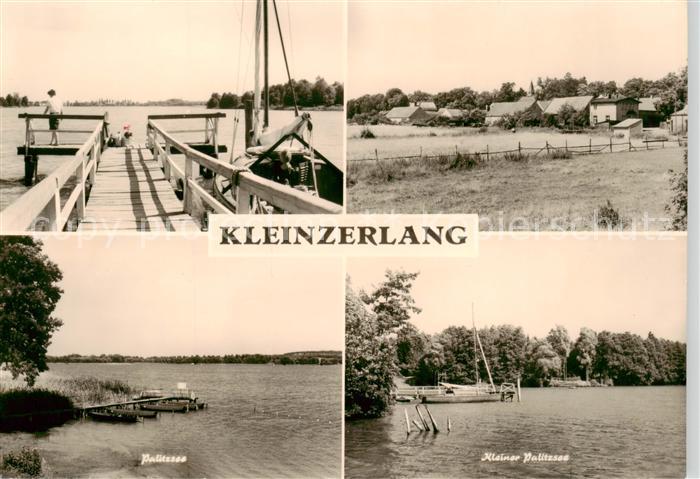Kleinzerlang Rheinsberg Bootsteg Palitzsee Kleiner Palitzsee Panorama