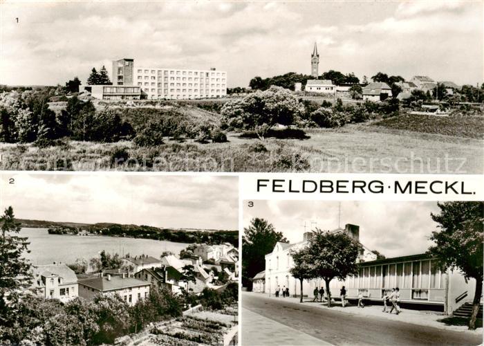 Feldberg Mecklenburg FDGB Erholungsheim Freundschaft Hausseepartie FDGB Erholung