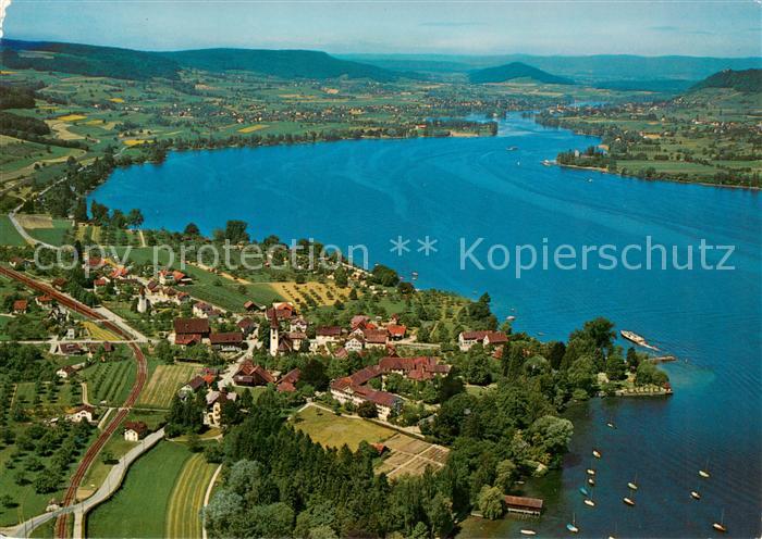 Mammern Fliegeraufnahme mit Untersee