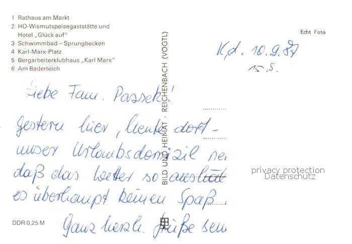 Roenneburg Rat der Stadt HO Wismutspeisegaststaette und Hotel Glueck auf Schwimm – Bild 2