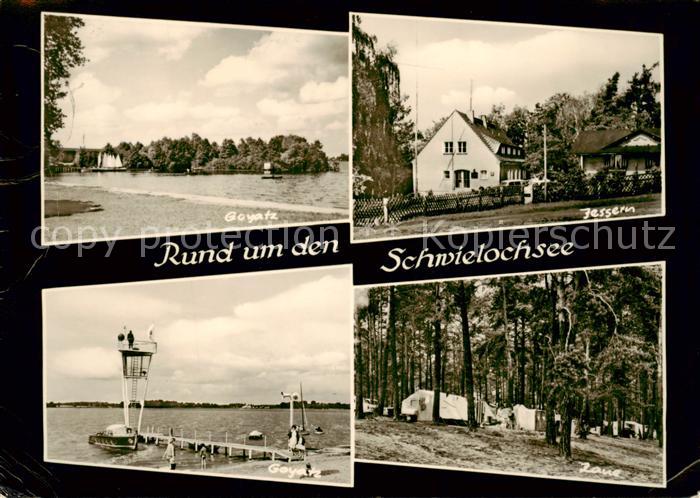 Schwielochsee mit Goyatz Jessern Bootssteg Lane