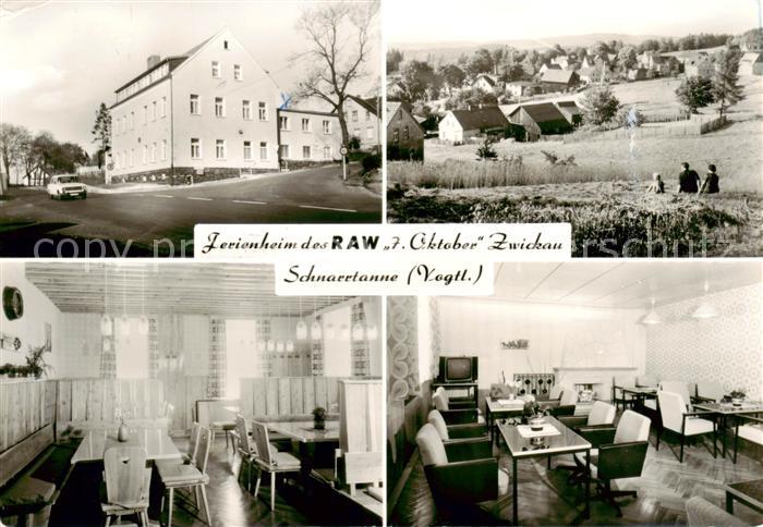 Schnarrtanne Ferienheim des RAW 7. Oktober Zwickau Gastraeume
