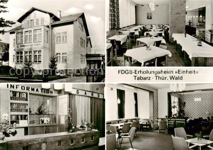 Tabarz Bad Tabarz Speisesaal Empfang Klubraum