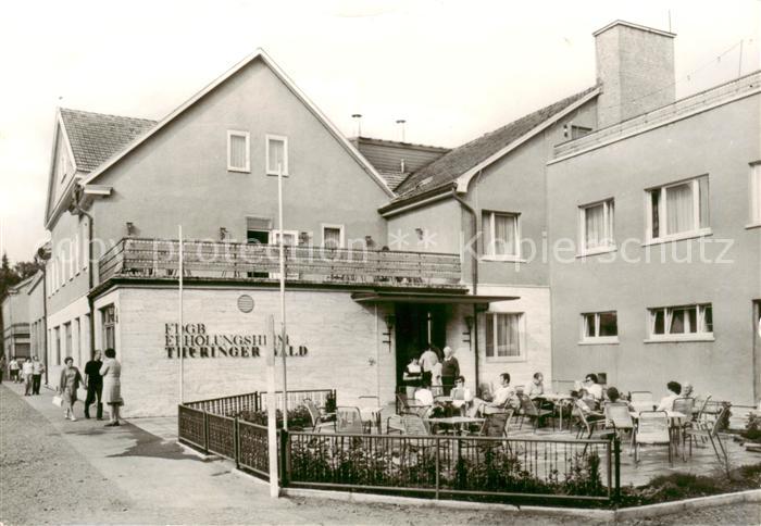 Georgenthal Gotha FDGB Erholungsheim Thueringer Wald