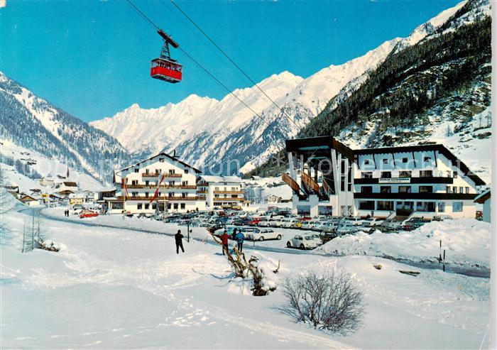Soelden  oetztal AT Talstation der oetztaler Gletscherbahnen