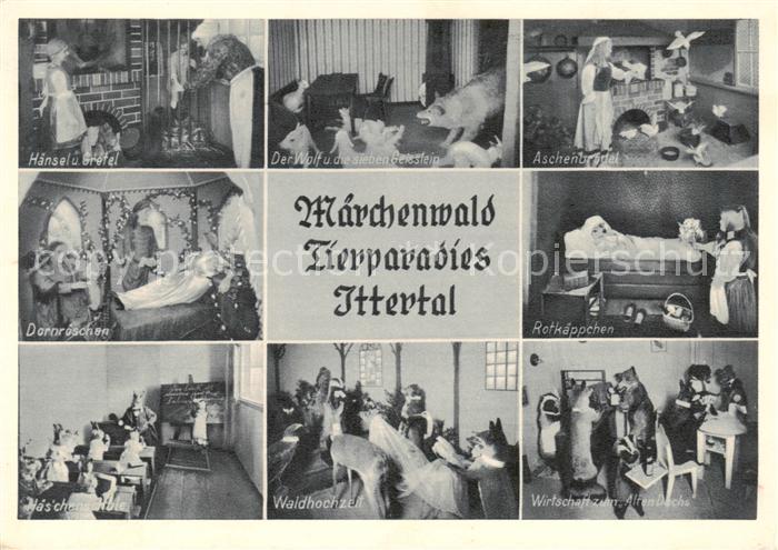 Ittertal Voehl Maerchenwald Tier und Vergnuegungspark Teilansichten