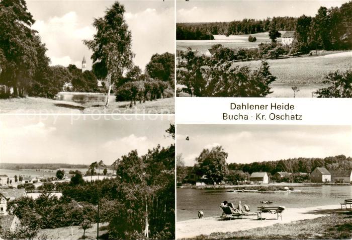 Dahlener-Heide Dahlen Sachsen Teilansicht Am Waldhotel Blick vom Ferienheim des