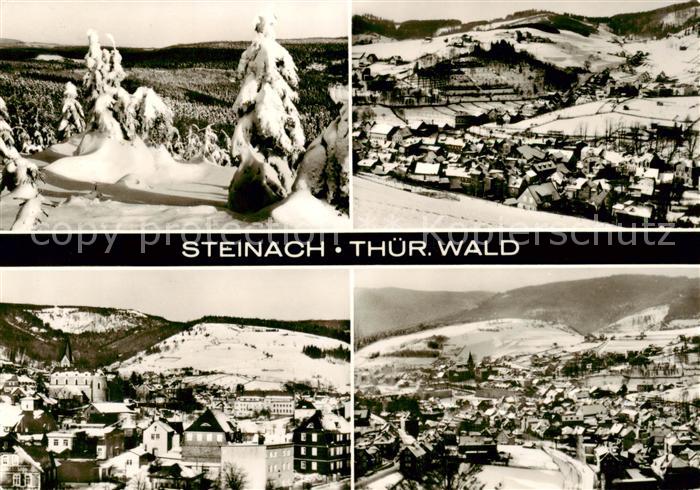 Steinach Thueringen Panorama Ortsansichten