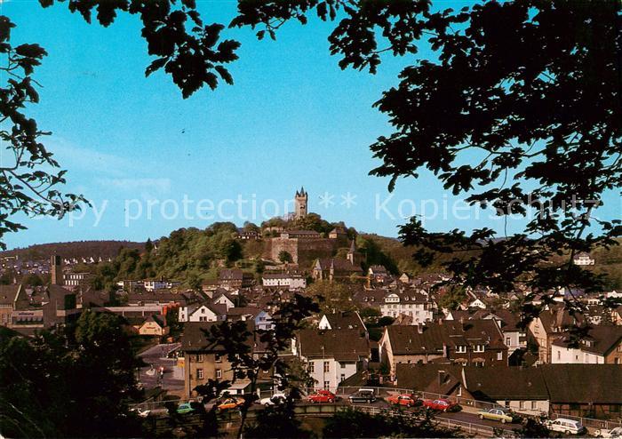 Dillenburg Blick zum Schlossberg