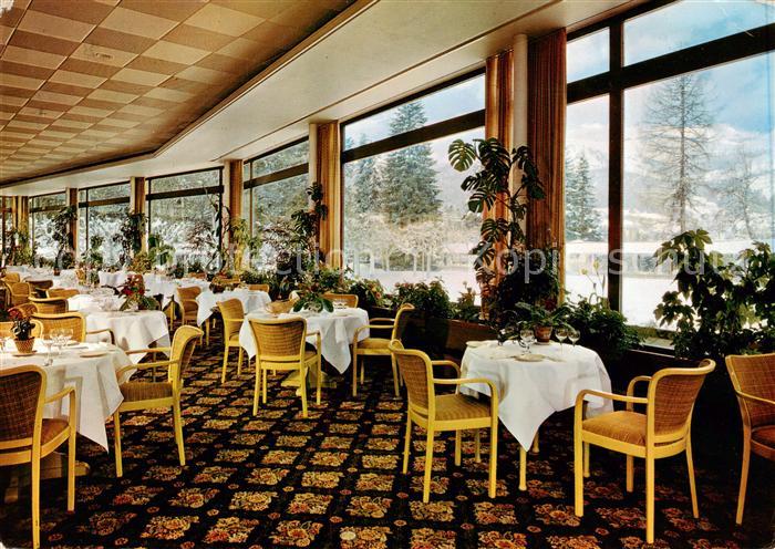 Flims GR Parkhotel Waldhaus Winterrestaurant