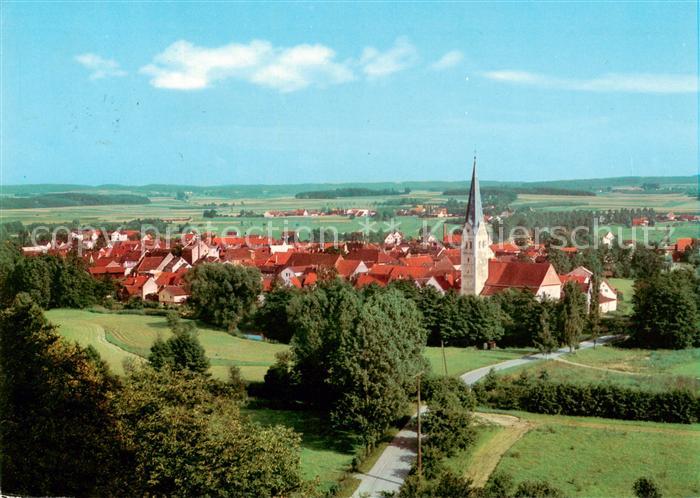 Hohenwart Paar Panorama mit Kirche