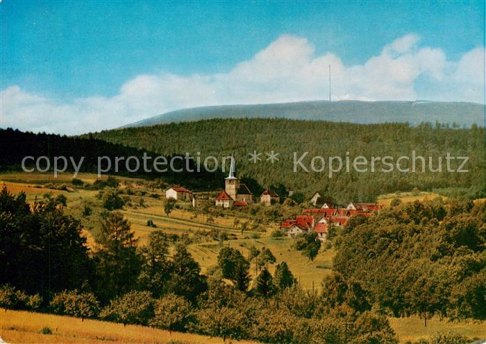 Burgwallbach Schoenau Brend Panorama