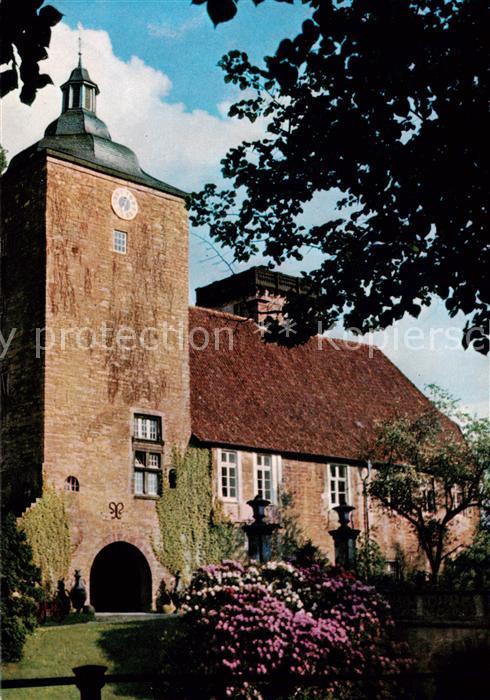 Burgsteinfurt Schloss Steinfurt Uhrturm