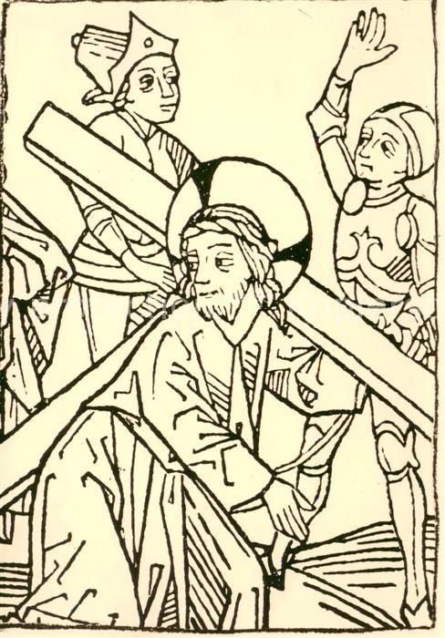 Mainz  Rhein Kreuzweg St Stephan 1476 Zeichnung