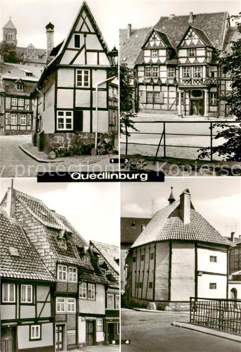 Quedlinburg Harz Finkenherd Wassertorstrasse Klopstockhaus Hochstaenderhaus