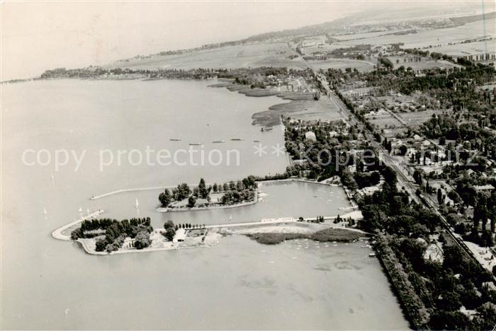 Plattensee Balatonrol HU Fliegeraufnahme