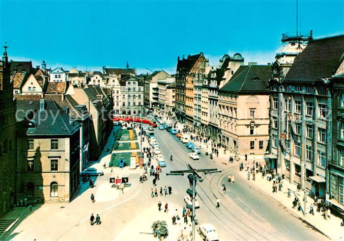 Wroclaw Breslau PL Stadtblick