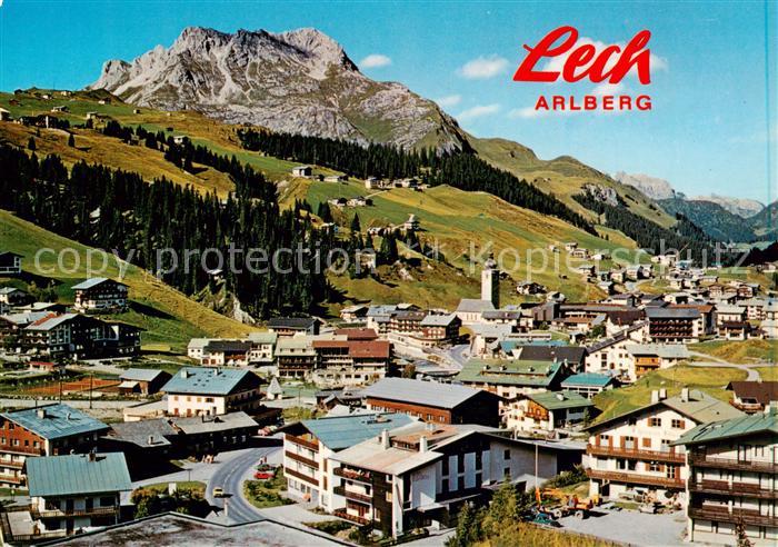 Lech Vorarlberg Ortspartie mit Karhorn