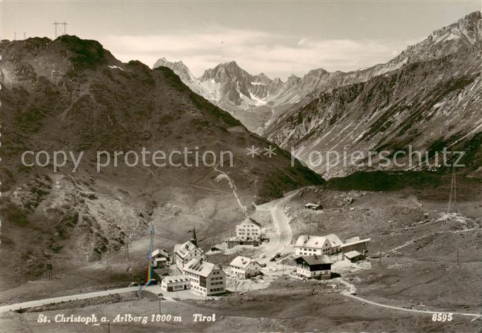 St Christoph Arlberg Tirol AT Panorama