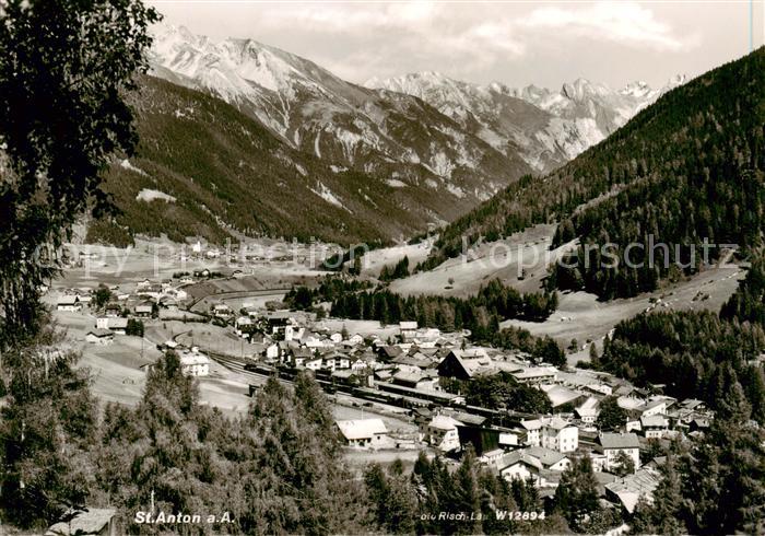 St Anton Arlberg AT Panorama