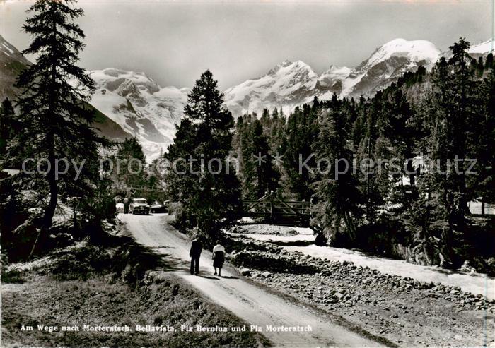 Bellavista GR mit Piz Bernina und Piz Morteratsch
